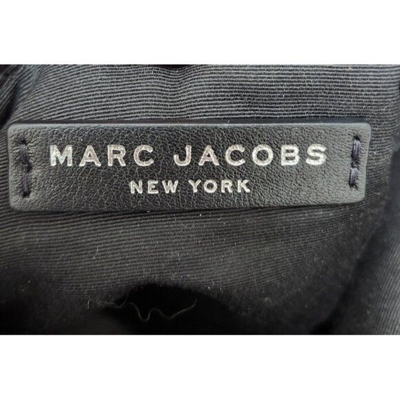 MARC JACOBS THE TEMPO LEATHER HOBO SHOULDER BAG BLACK - Picture 16 of 16